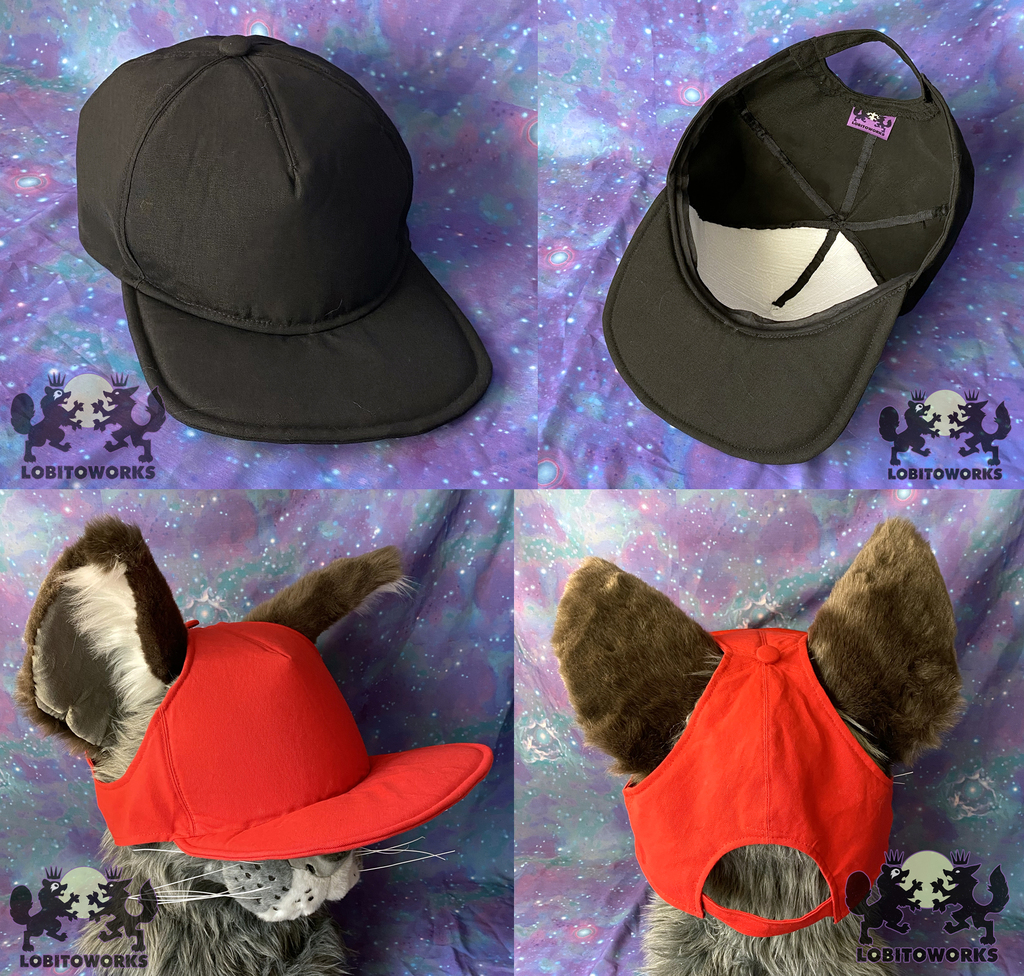 Solid-Color Fursuit Hats