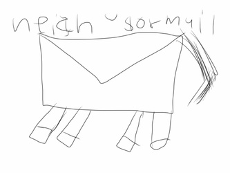 Mail horse