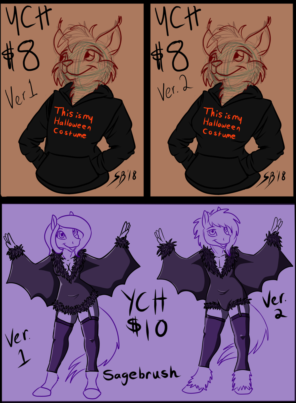 Halloween YCH's available!