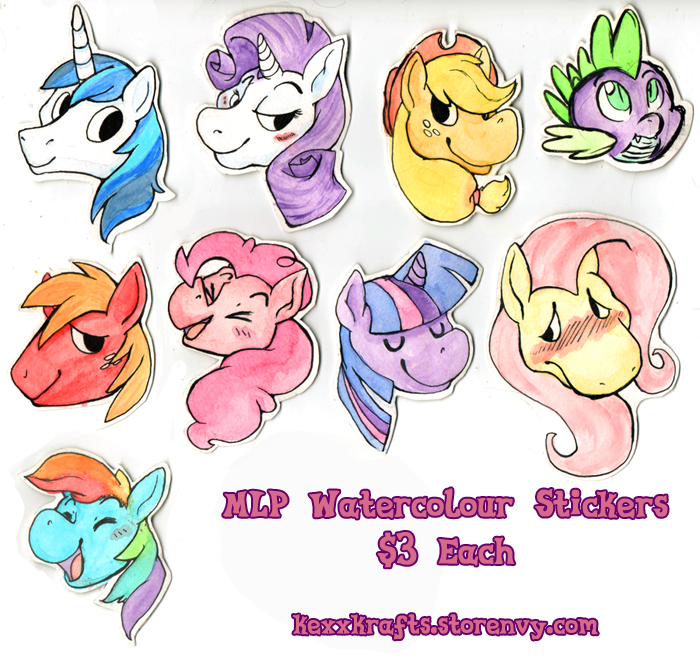 Most recent image: MLP Watercolor Stickers