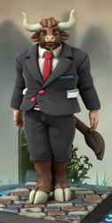 Judge Marcus (Hero Forge): Cropped Picture