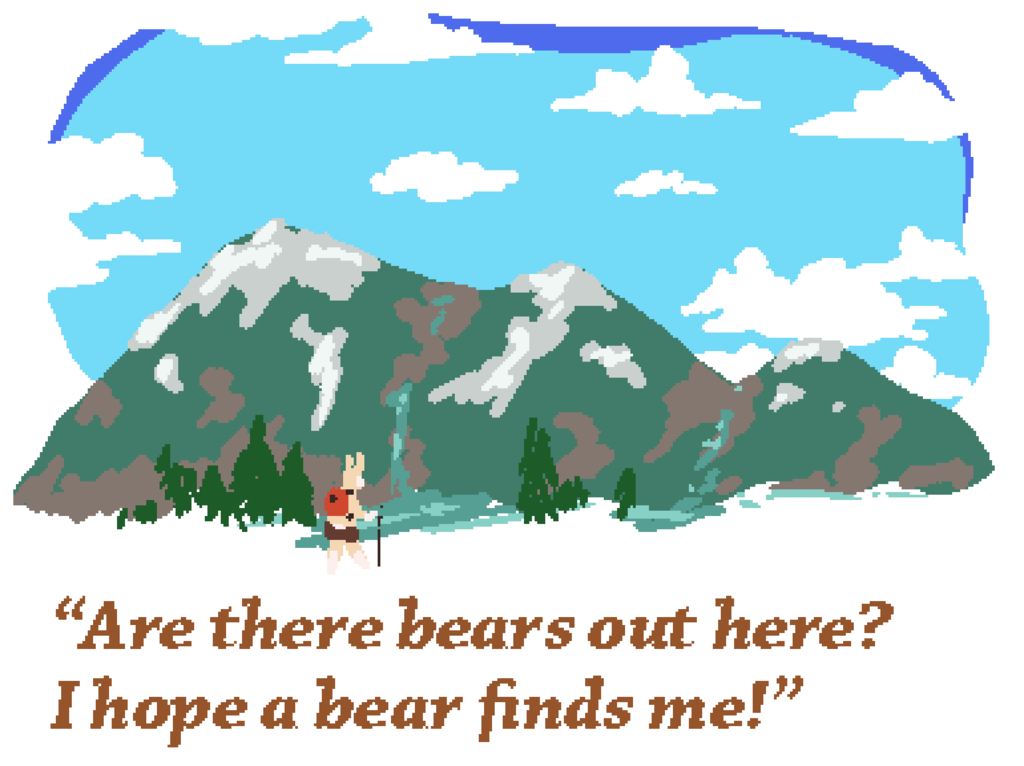 Are there bears out here