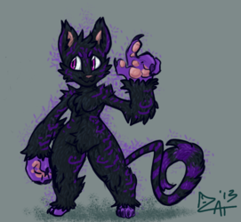 Purple Cheshire Katten