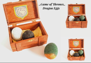 Game of thrones dragon eggs