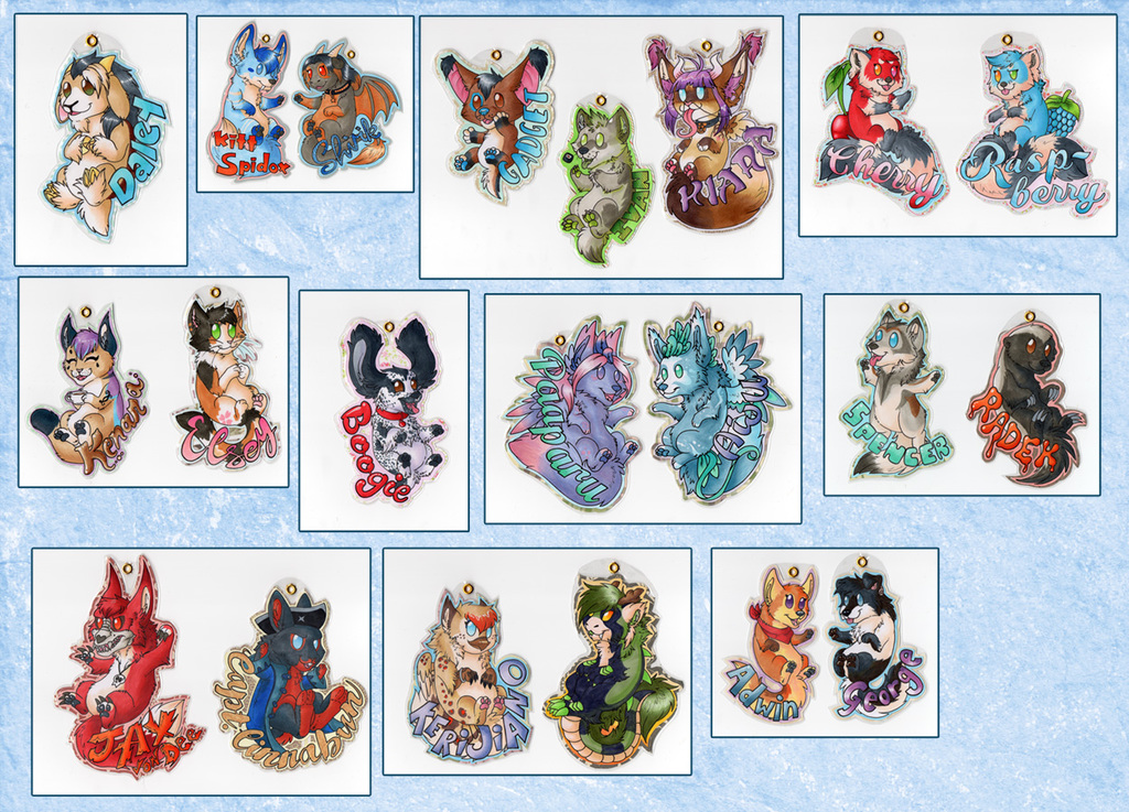 Most recent image: All cute badges 
