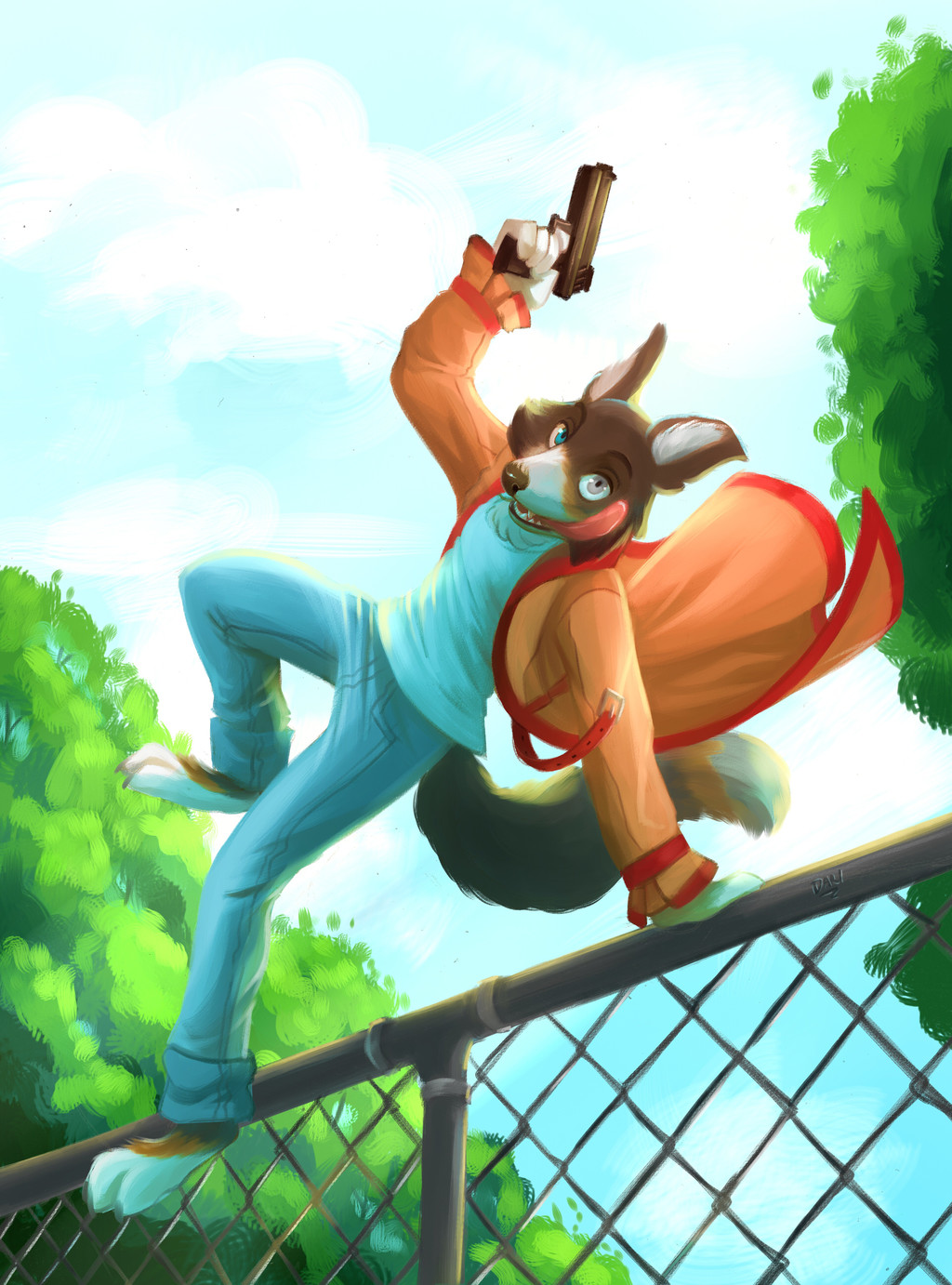 [Com] Over the Fence by Darshia