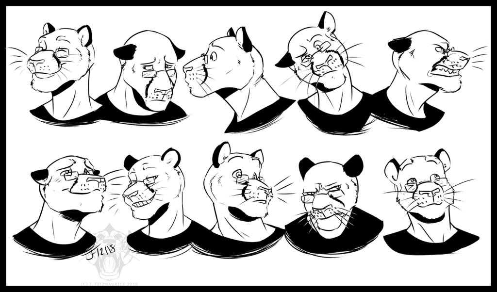 COMMISSION: Fireleif Expressions