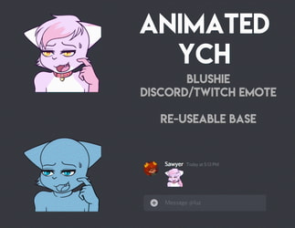 Blushie Animated YCH