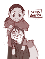 30 Day OC Challenge - Day 23: with you