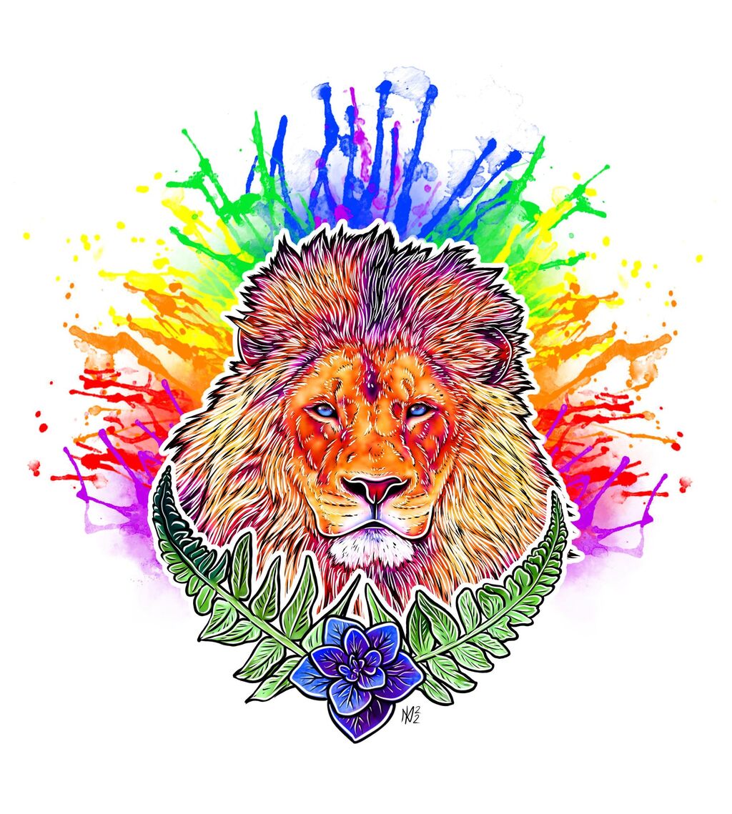 Most recent image: Rainbow Lion