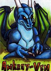 Awkray-Ven ACEO