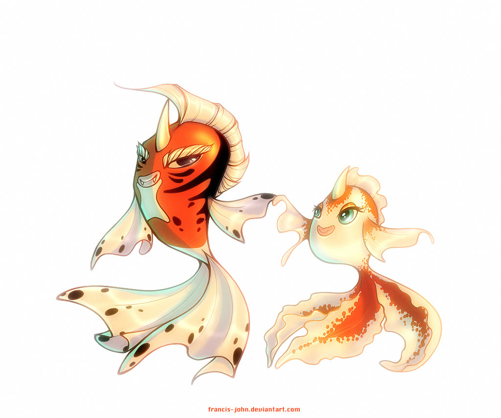 Seaking and Goldeen