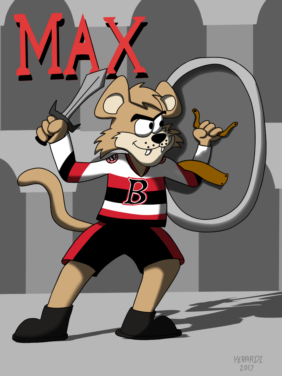 AHL MAX Series Number 12 of 30: Max - Belleville Senators