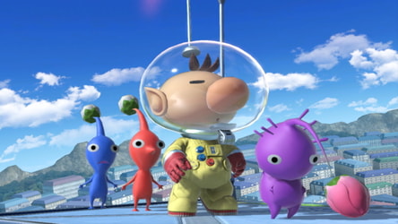 Captain and Pikmin