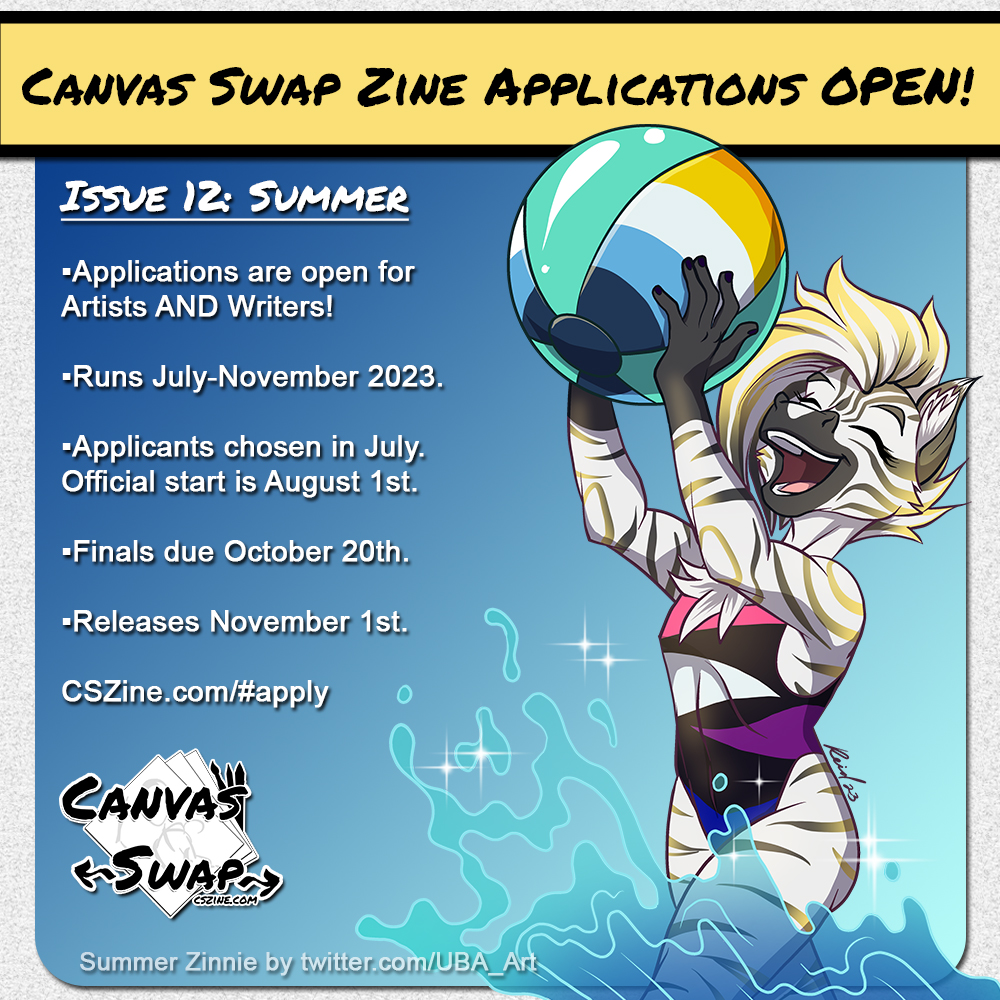 CSZine: Zine 12 Apps Open!