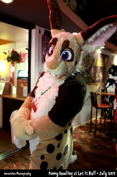 Rabid Rabbit at the bowling alley