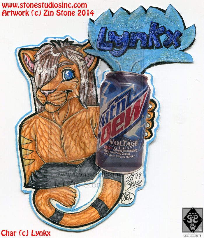 Lynkx Drink Badge Commish