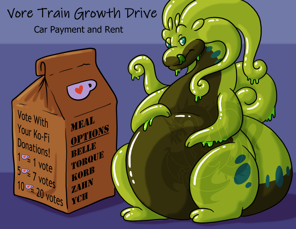 Most recent image: Vore Train Growth Drive