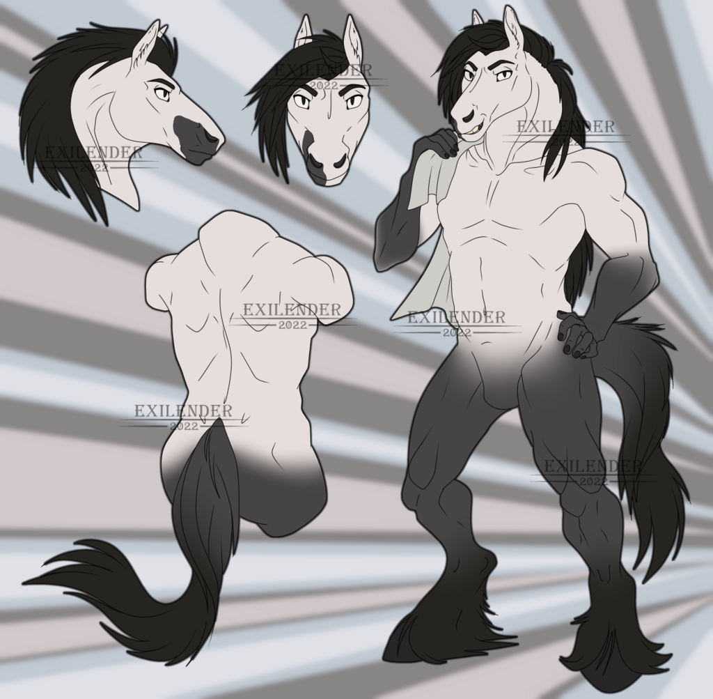 (COM) Horse Character reference