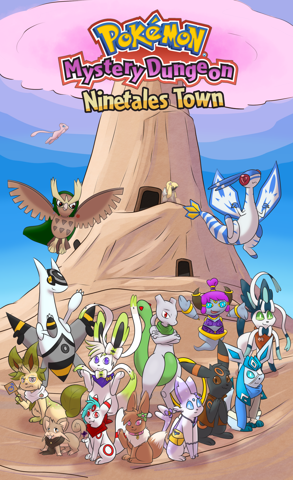 Pokemon Mystery Dungeon Ninetales Town