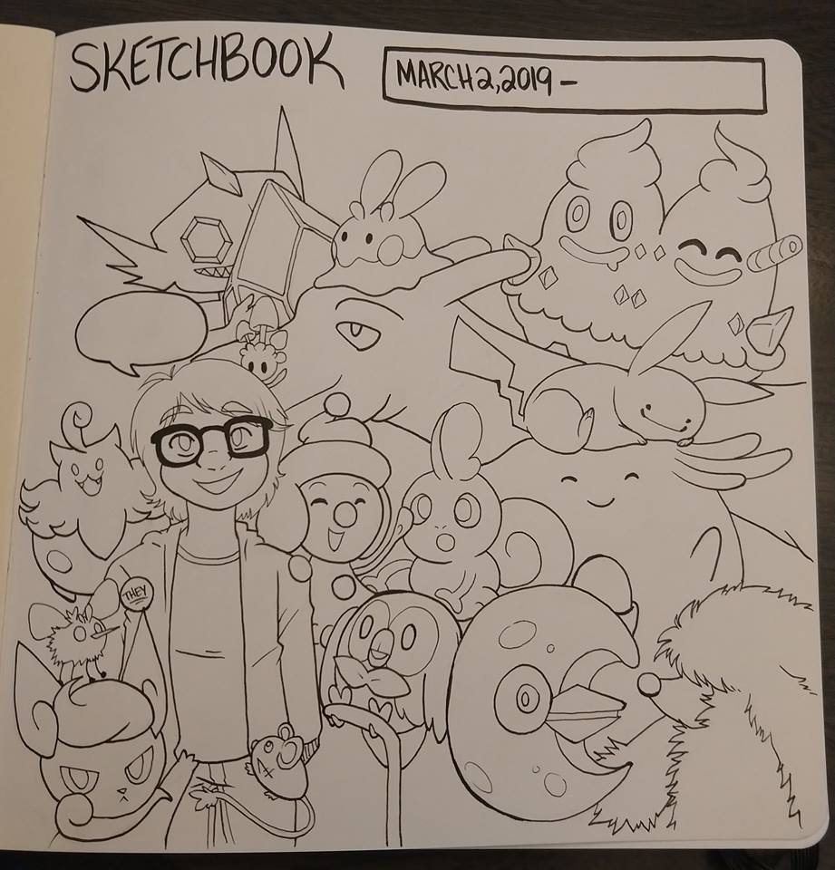 new sketchbook - 2019