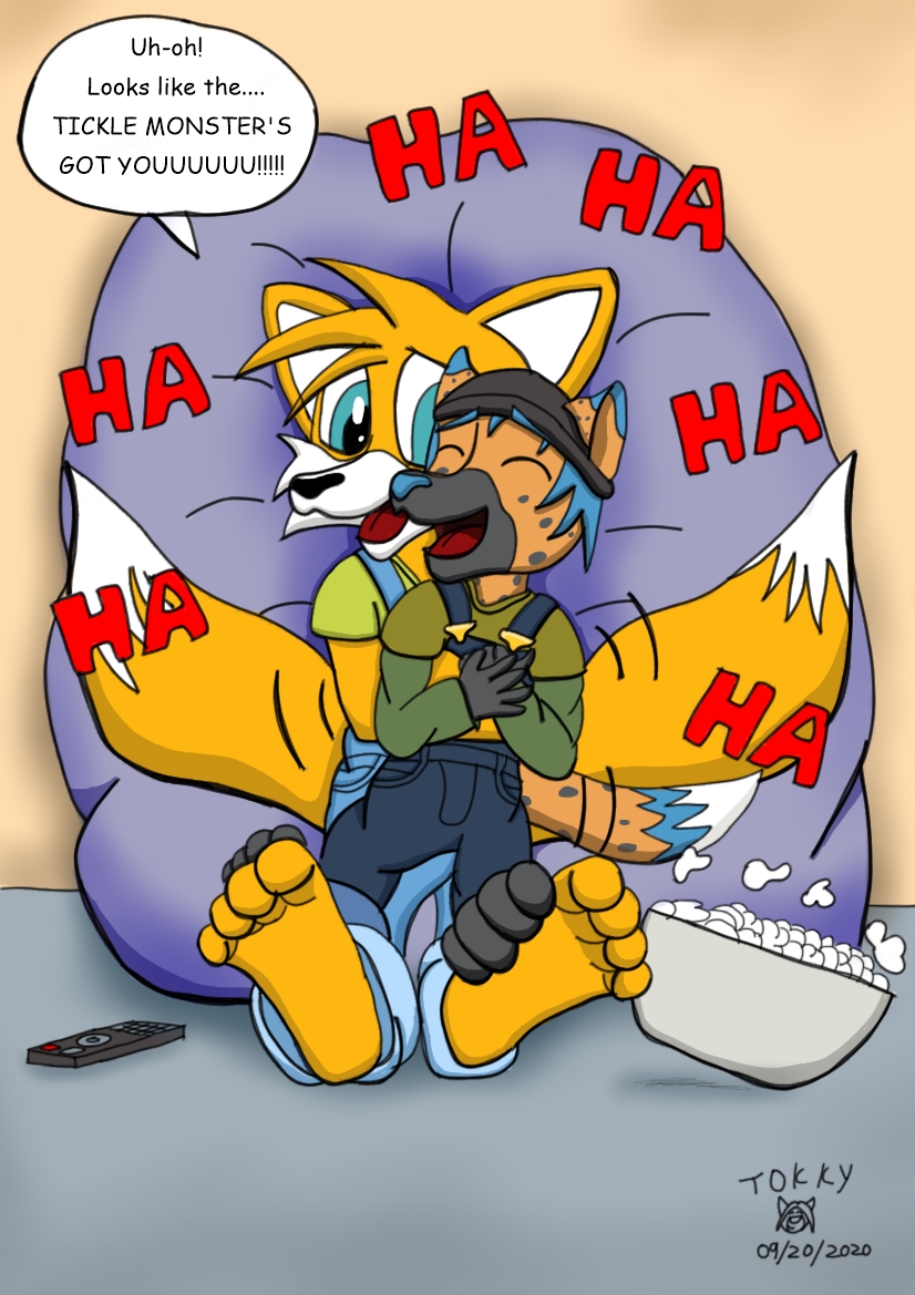 Tails the Tickle Monster