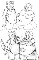 Peter and Pepper belly bumps (OLD)