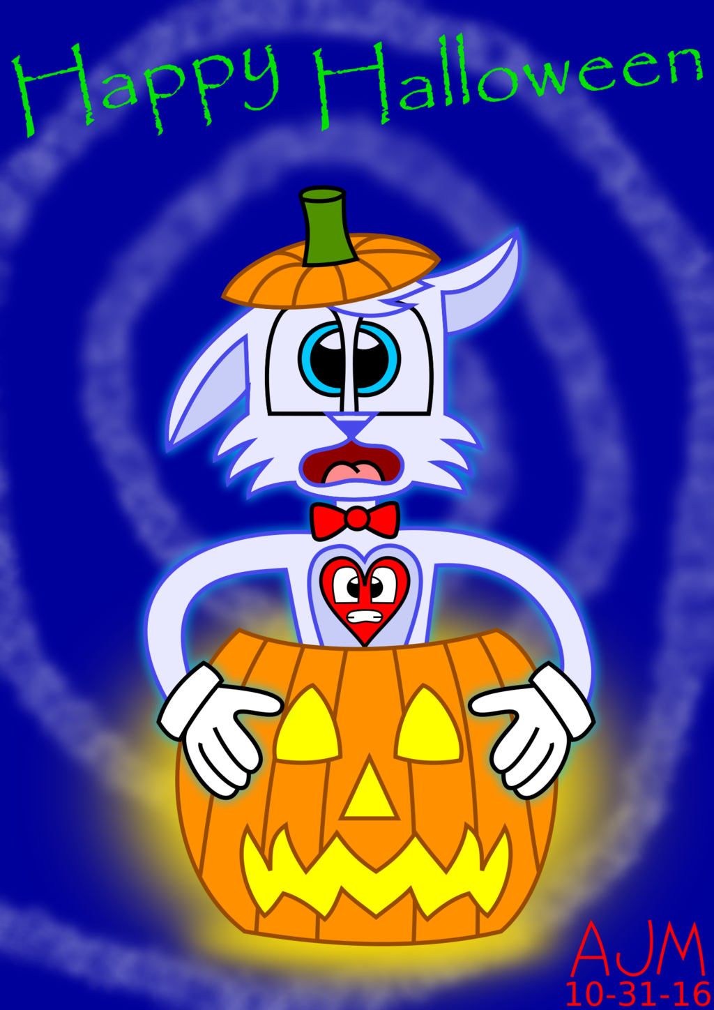 Ghost Hyper And The Pumpkin