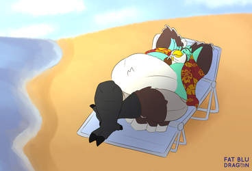 [Commission] Beach day vacation