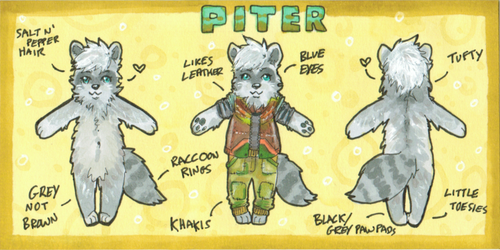 Piter - Mini-Ref Sheet