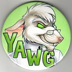 Yawg Button Badge