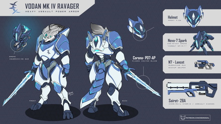 VODAN MK IV Ravager armor