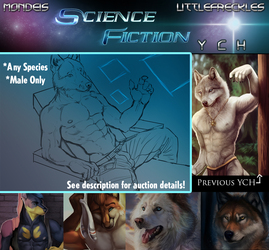 Mondeis + Littlefreckles SCIENCE FICTION YCH!