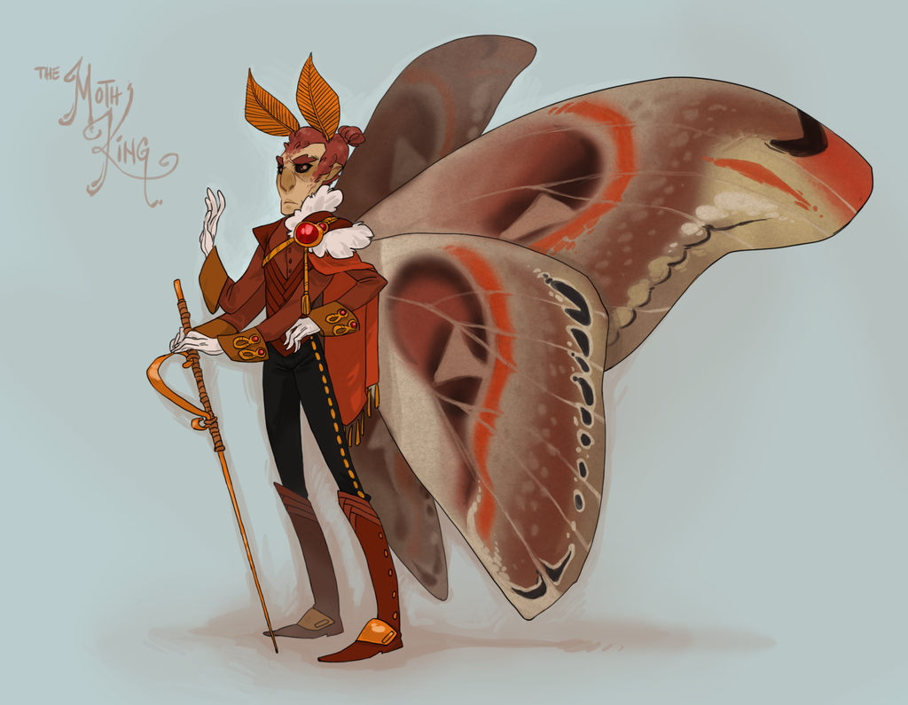 Not My Art Moth King