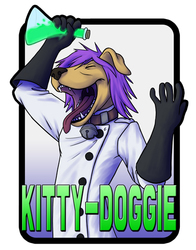 Badge - Kitty-Doggie