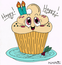 Happy Happy Cupcake