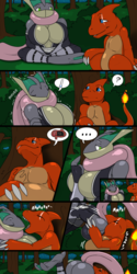 [Comic Commission] Kiala_Tiagra - Camping Out