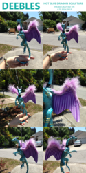 Deebles Dragon Glue Sculpture!