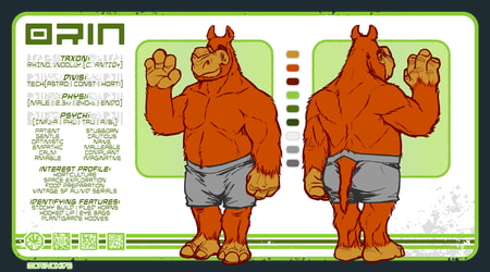 Orin Reference Sheet [1 of 4]