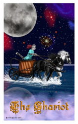 The tarot card ,The Chariot