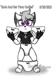 Goth And Her Many Undies