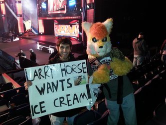Larry Horse Wants Ice Cream