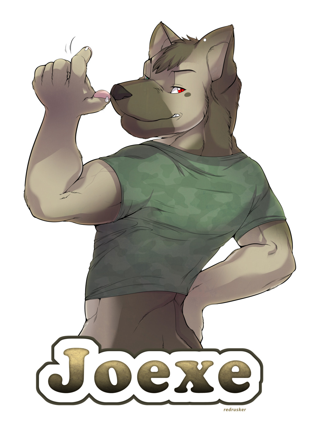Most recent image: My badge