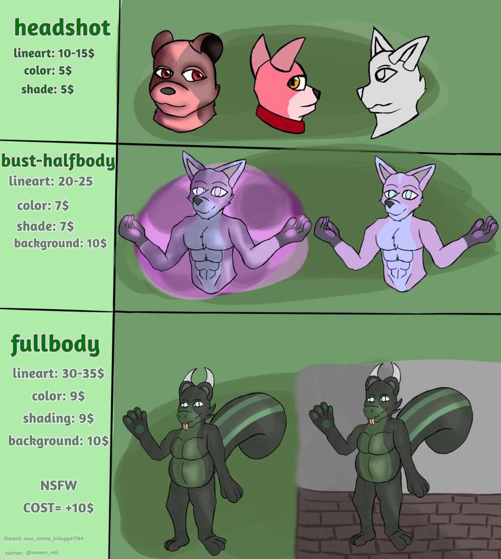 Most recent image: Comissions are open!