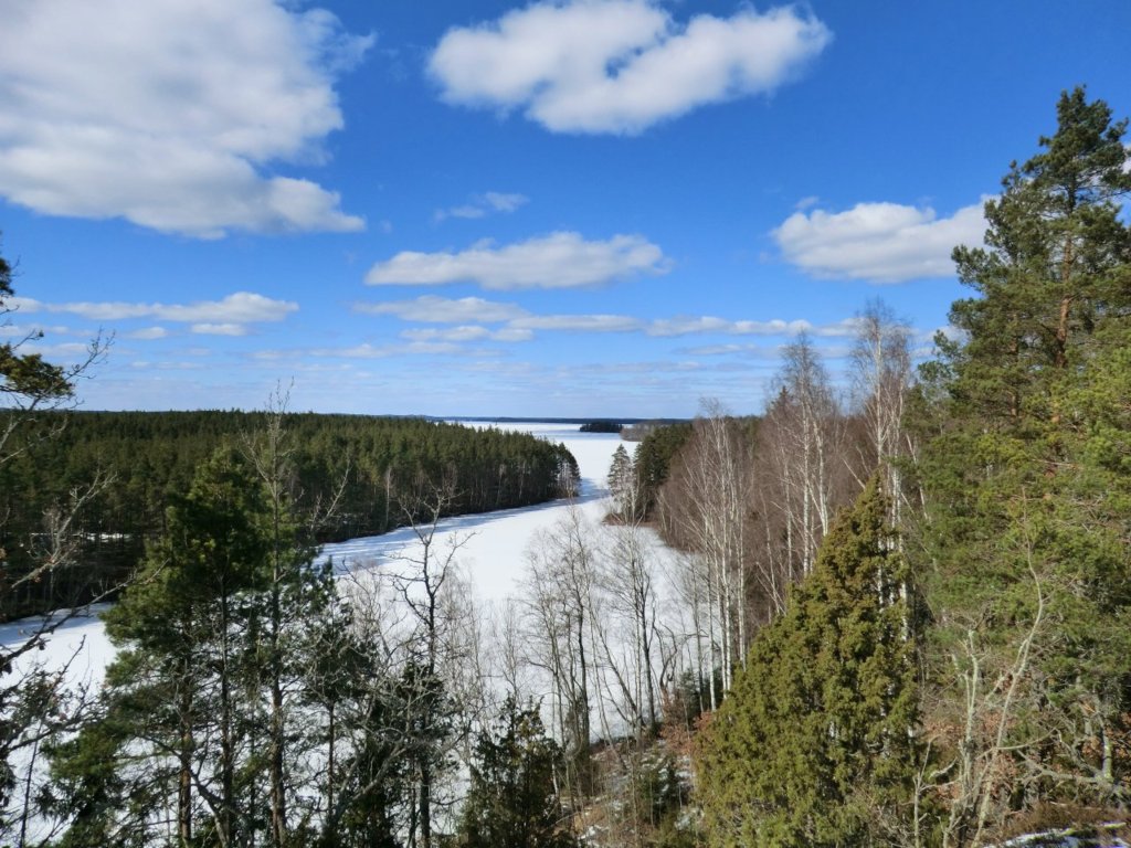 Lake in Småland, March 2013