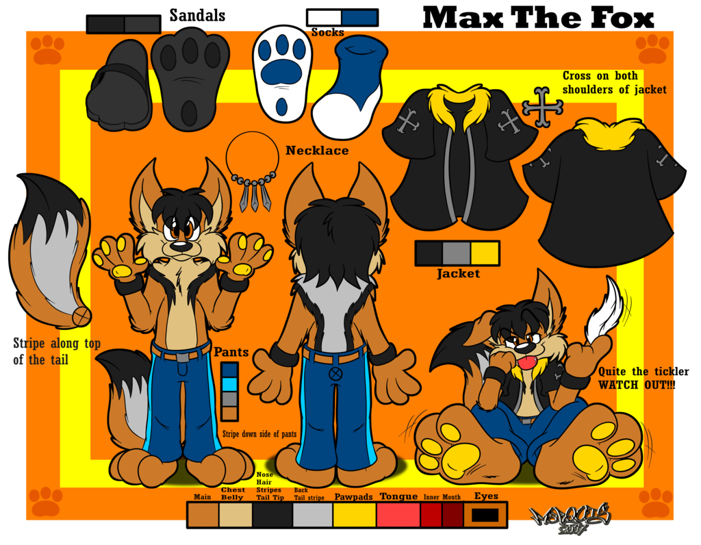 Max The Fox Reference