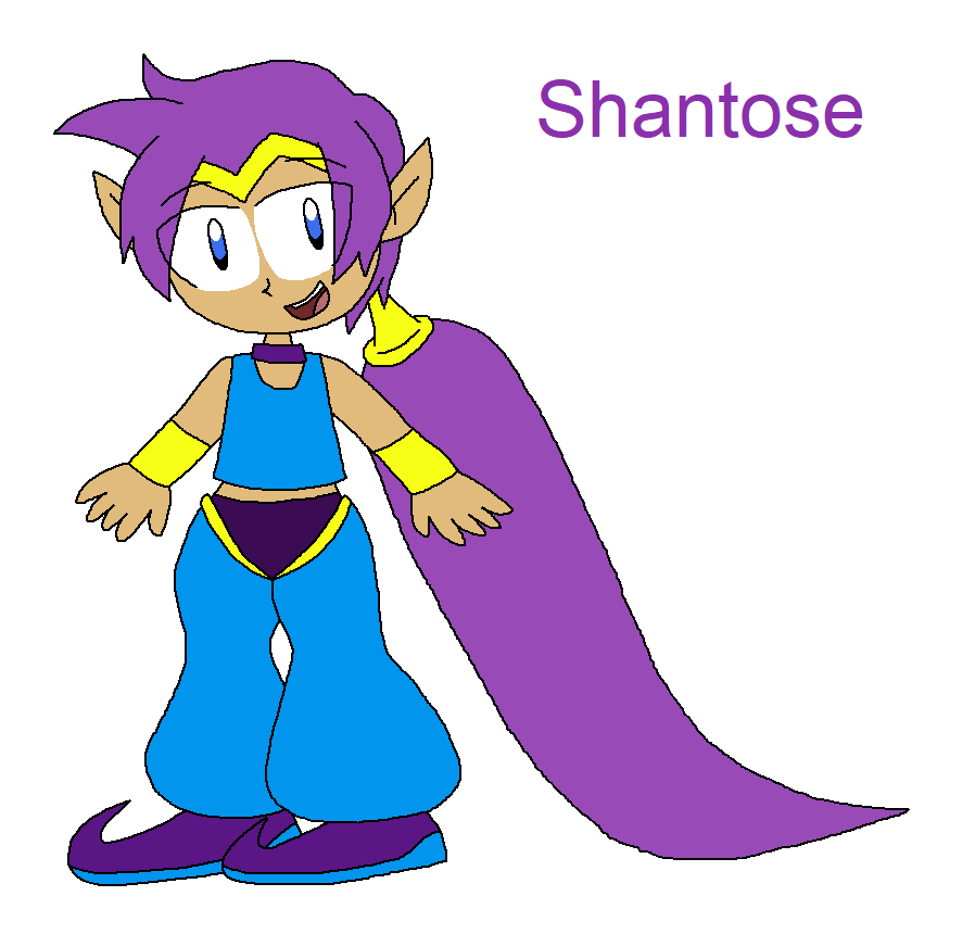 Blue Shantose (Male!Shantae)