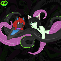  [GIFT] Tentacle Girls<3 [by LilMissMetalMouth] 