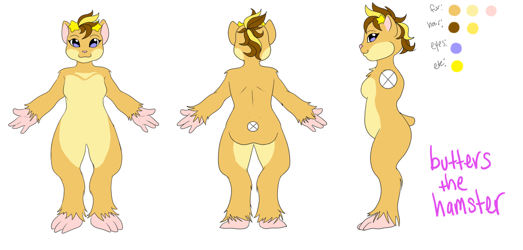 Fursuit Reference: Butters