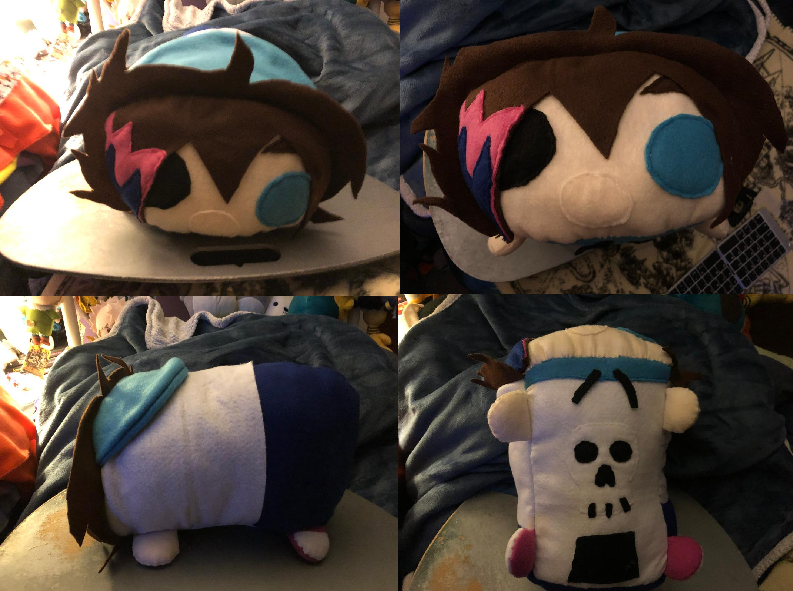 OC Scribble Large Stacking Plush Commission